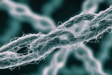 3D Nanofiber Icon: Innovative Textile Fibers for Air Filtration in Face Masks