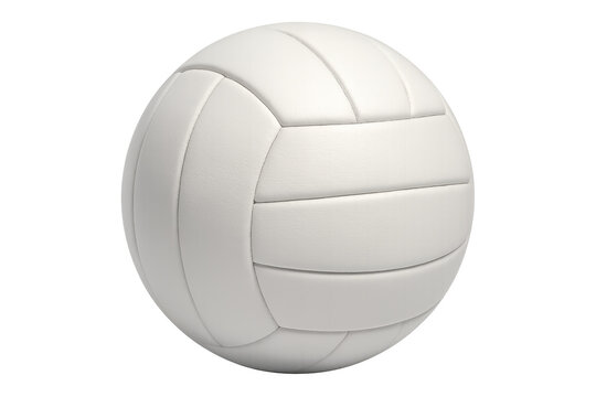 Volleyball ball isolated white background playing game