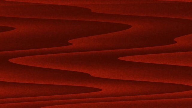 Abstract red wavy pattern with dark and light shades creating a textured background effect image