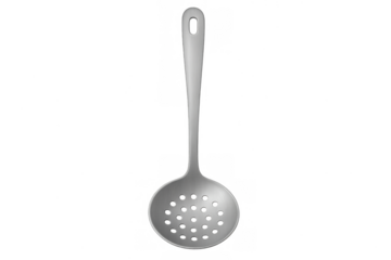 Stainless steel slotted spoon kitchen utensil for cooking