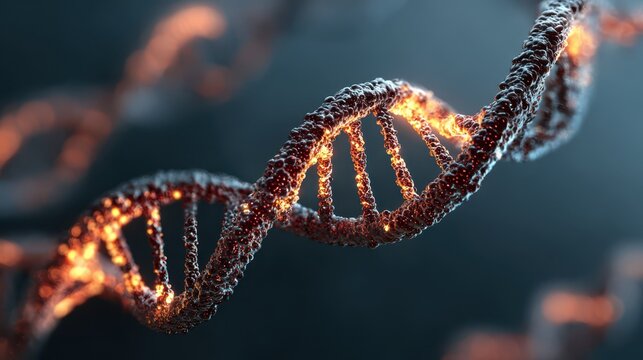 Double Helix Representation for Genoma Research: A Molecular Biology Illustration