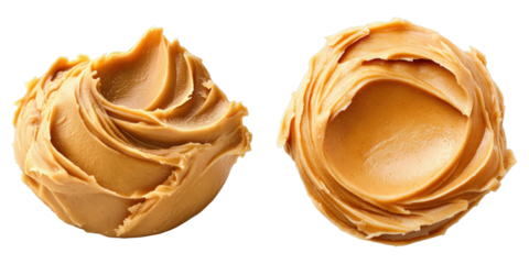 Delicious swirls of creamy peanut butter, perfect for spreading. It has a rich, nutty texture