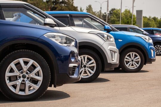 View many new cars. Automobile market production