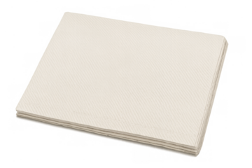 Stack of paper napkins a disposable hygiene concept