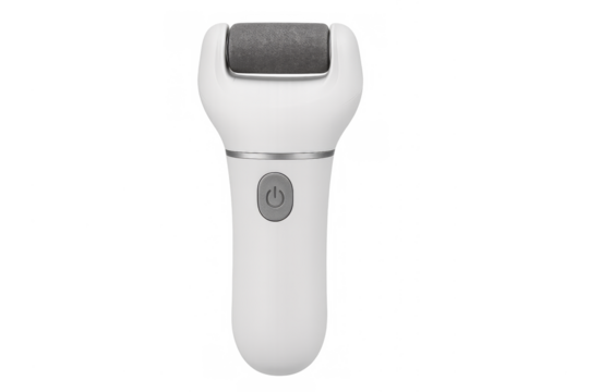 Electric foot file removing foot calluses for pedicure