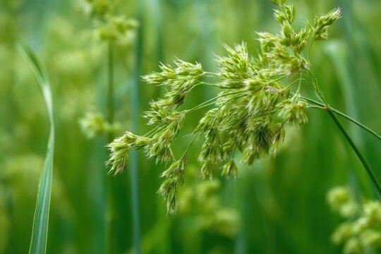 Nutsedge: Resilient Green Weed in Fields of Spring and Summer Agriculture