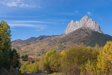 Peña Foratata or Peña Foradada. Its name comes from Aragonese and means 