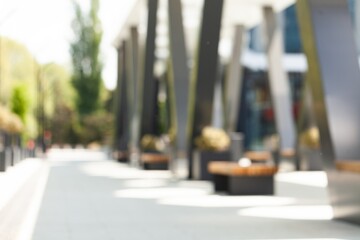 Modern building art architectural design. Architecture concept