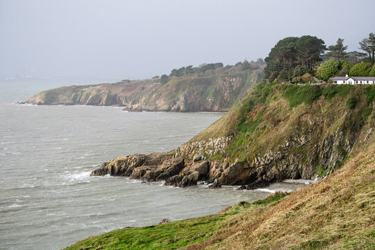 the coast of Howth Peninsula