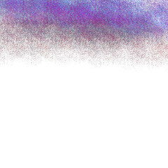 Abstract Glitter Spray Effect Border Element