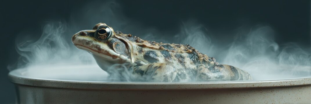 The Enigmatic Boiling Frog: A Symbol of Slow Descent into Peril
