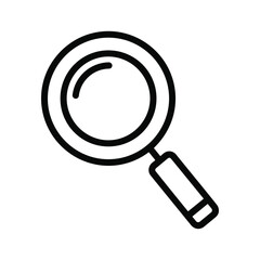 Magnifying glass icon, symbolizing search and discovery