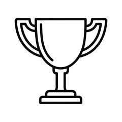 Trophy icon, a symbol of victory and achievement