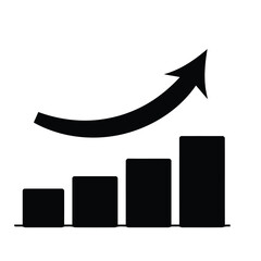 growth, chart, graph, bar chart, arrow, business, finance, success, increase, up, trend, data, statistics, progress, development, economy, investment, profit, income, upward, rising, performance, anal