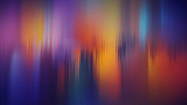 Abstract blurred background with vibrant colors blending vertically in a soft gradient style