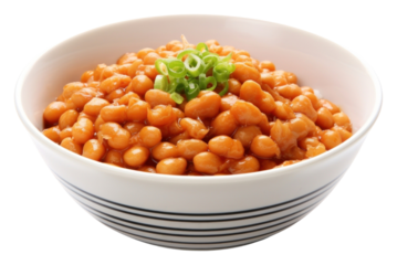 PNG Natto vegetable food meal.