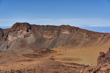 Inside the Pico Viejo crater