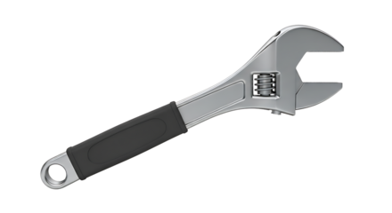 Adjustable wrench, a versatile tool for various tasks, showcasing its functionality and design for mechanical and repair projects