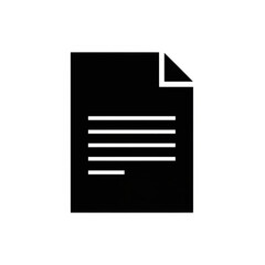Official Business Document and Paperwork Symbol