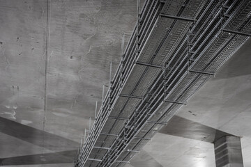 durable cable trays - aluminum in use