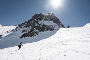 Splitboarding in Valfr&eacute;jus