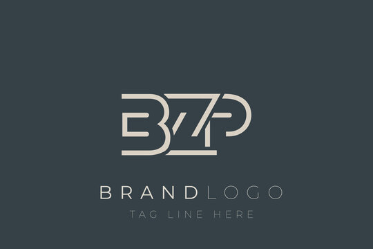 BZP abstract letter logo design. Modern Business Logo Design With Abstract Typography and Contemporary Style