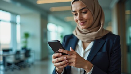 Fototapeta premium businessman using mobile phone