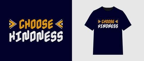 Motivational and inspirational T-shirt design with 3D and geometric typography: 