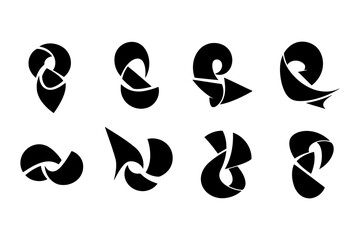 Abstract geometric silhouette with vibrant color splashes