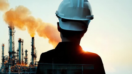 Engineers monitor power grid with digital tools at dusk, ensuring efficient and safe electricity distribution - Powered by Adobe