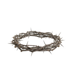 Fototapeta premium A symbolic crown of thorns representing sacrifice and suffering on faith concept