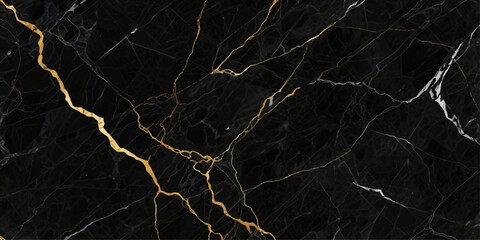 Black and gold marble floor wall texture background. Luxury golden black marble design for wedding invitation card, cover, packaging , fashion vector template	