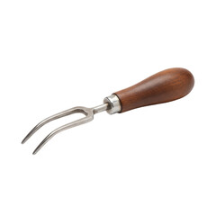 Fototapeta premium Close-Up of Vintage Meat Carving Fork, Culinary Elegance and Precision
