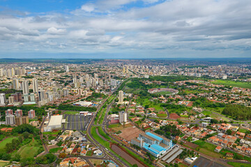 Vista aérea de Ribeirão Preto