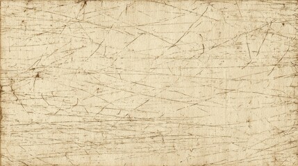 Close up view reveals a worn surface with deep scratches and marks showcasing its rich texture.