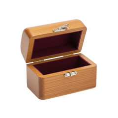 Elegant Wooden Box with Plush Interior: A Luxurious Storage Solution for Valuables