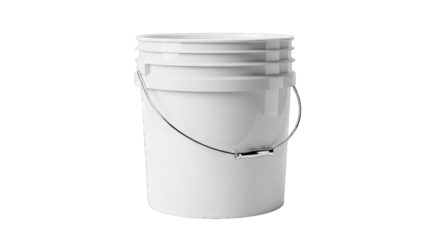 Bucket isolated on transparent background