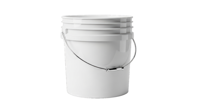 Bucket isolated on transparent background