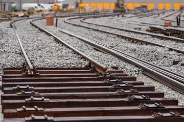 Budowa Metra/ Lini tramwajowej - Warszawa © BMH-Production