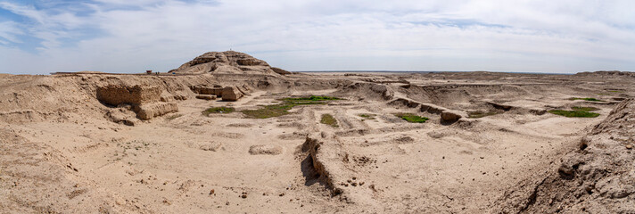 White Temple and Ziggurat, Uruk (modern Warka), Iraq, 3200-3000 BCE