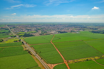 Vista a&eacute;rea de Seert&atilde;ozinho - SP