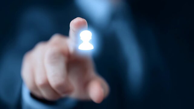 Talent acquisition expert managing diverse skill sets and roles within a marketing sector candidate database using advanced software.