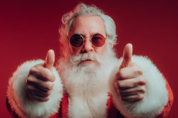 Cool Santa Thumbs Up