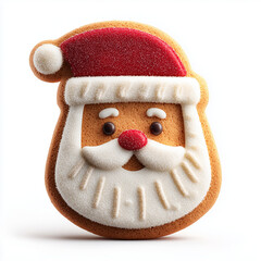 Santa Cookie Face
