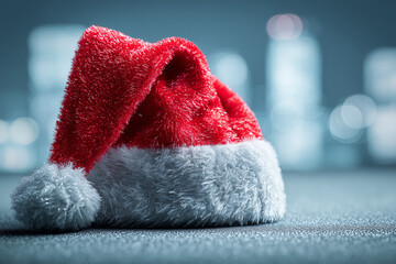 Santa Hat on Table