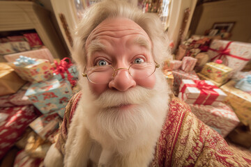 Funny Santa Portrait