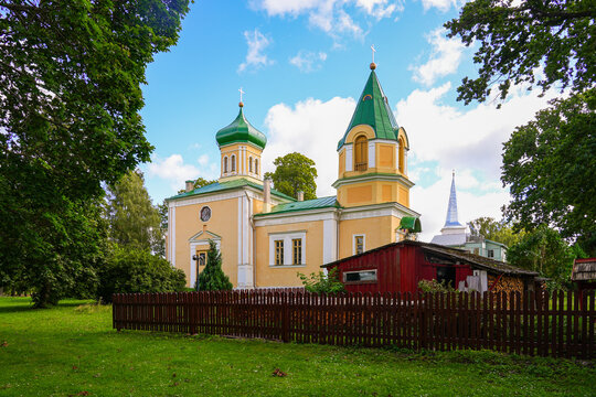 Mary Magdalene Orthodox Church in Haapsalu on the west coast of Estonia in the Baltic States