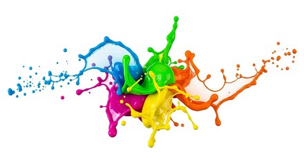 Obraz premium abstract colorful background