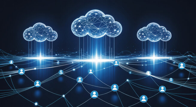 Edge computing networks cloud network connection data center analytics digital infrastructure internet of things AI security scalability latency optimization collaboration