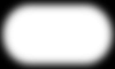 Fototapeta premium Black gradient shadow vignette border overlay isolated on transparent background. Realistic cinematic edge frame. Design element for compositing, photo effect, vector PNG